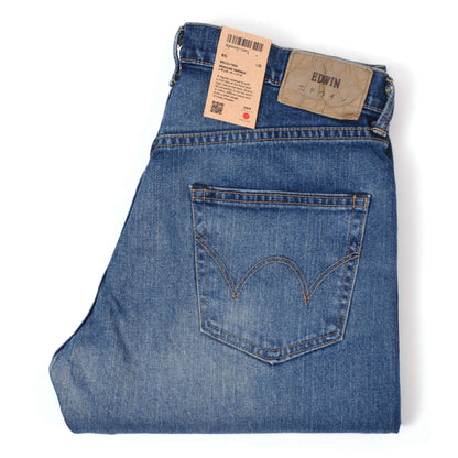 Regular Tapered Kaihara Stretch Jeans Blue 13oz