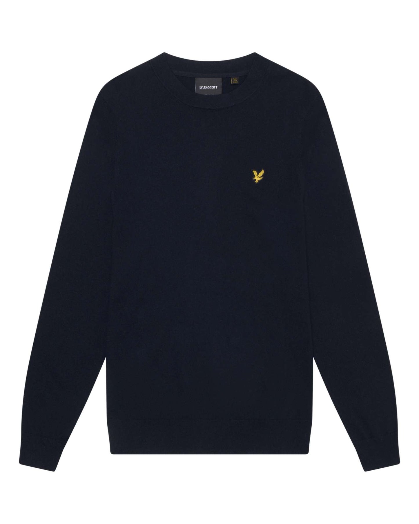 KN2110V Cotton Merino Crew Neck Jumper