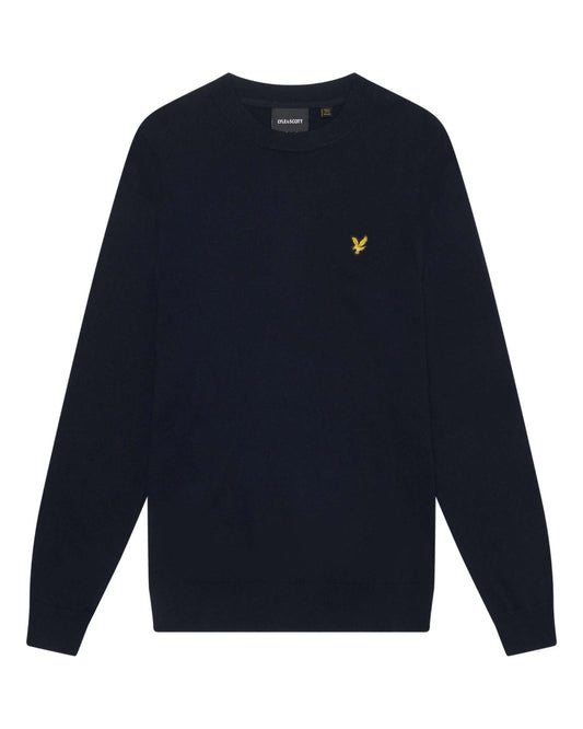 KN2110V Cotton Merino Crew Neck Jumper