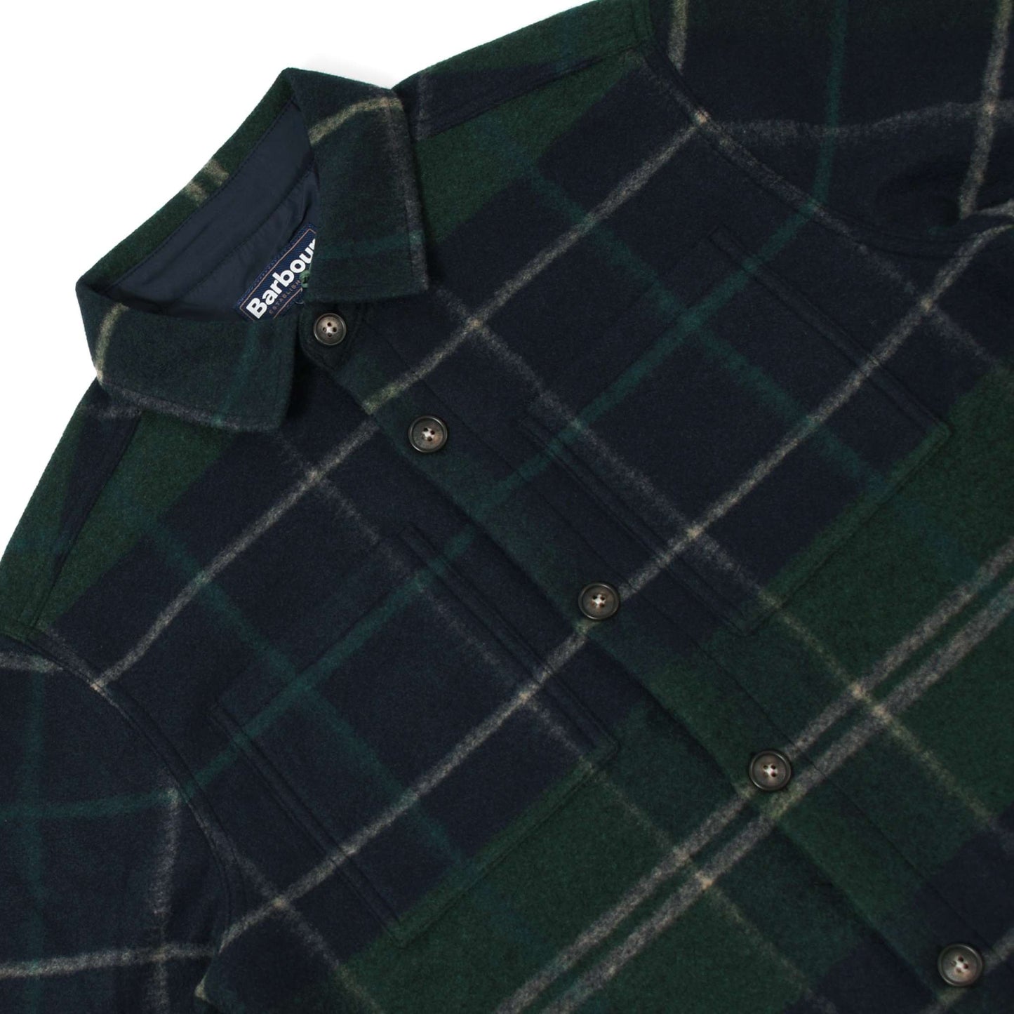 Chapter Tailored Check Overshirt