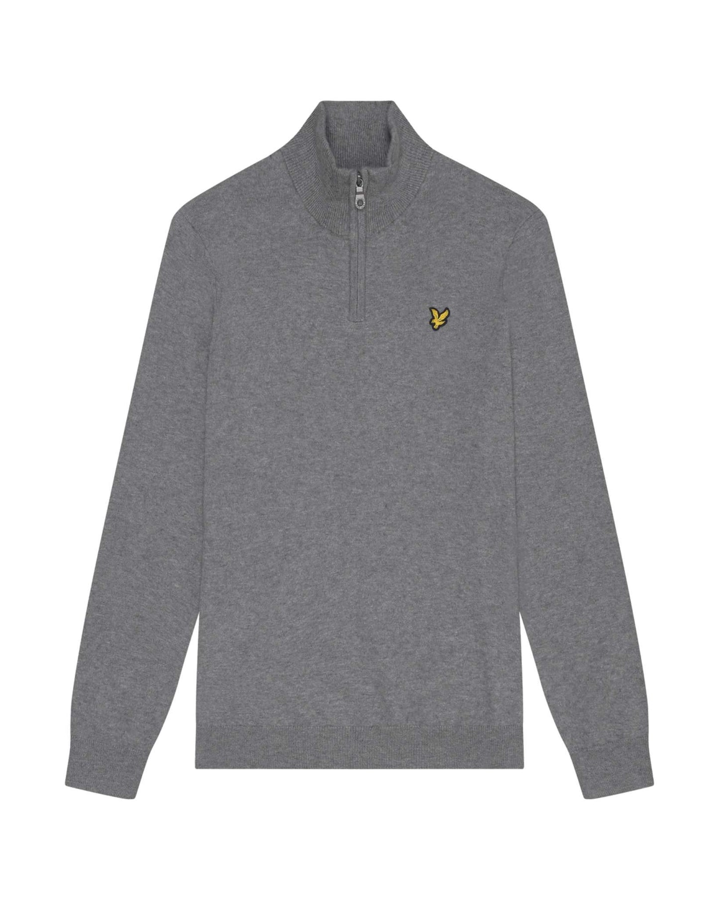 KN2112V Cotton Merino Quarter Zip Jumper