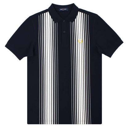 M8539 Ombre Stripe Polo Shirt