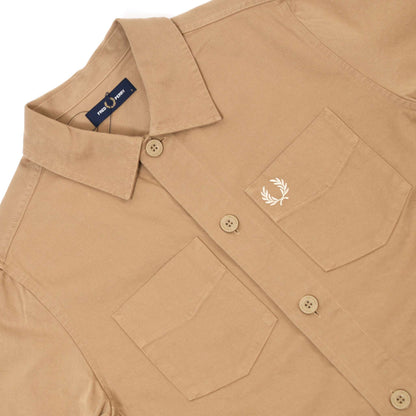 M6627 Twill Overshirt