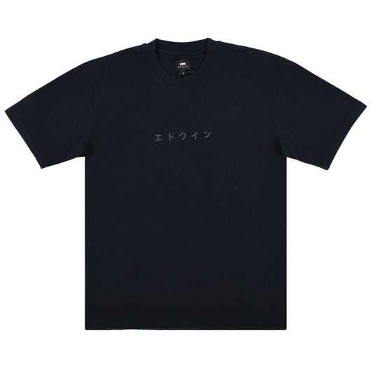 Katakana Embroidery T-Shirt