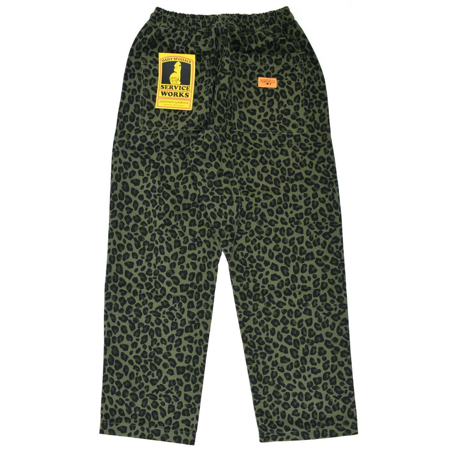 Leopard Chef Pants