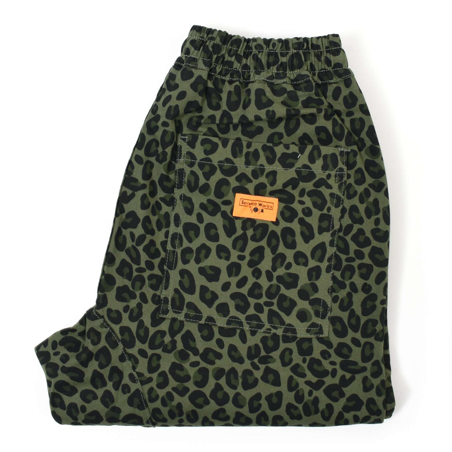 Leopard Chef Pants