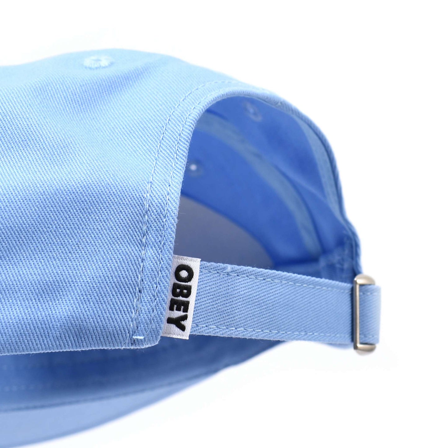 Bold Twill 6 Panel Strapback Cap