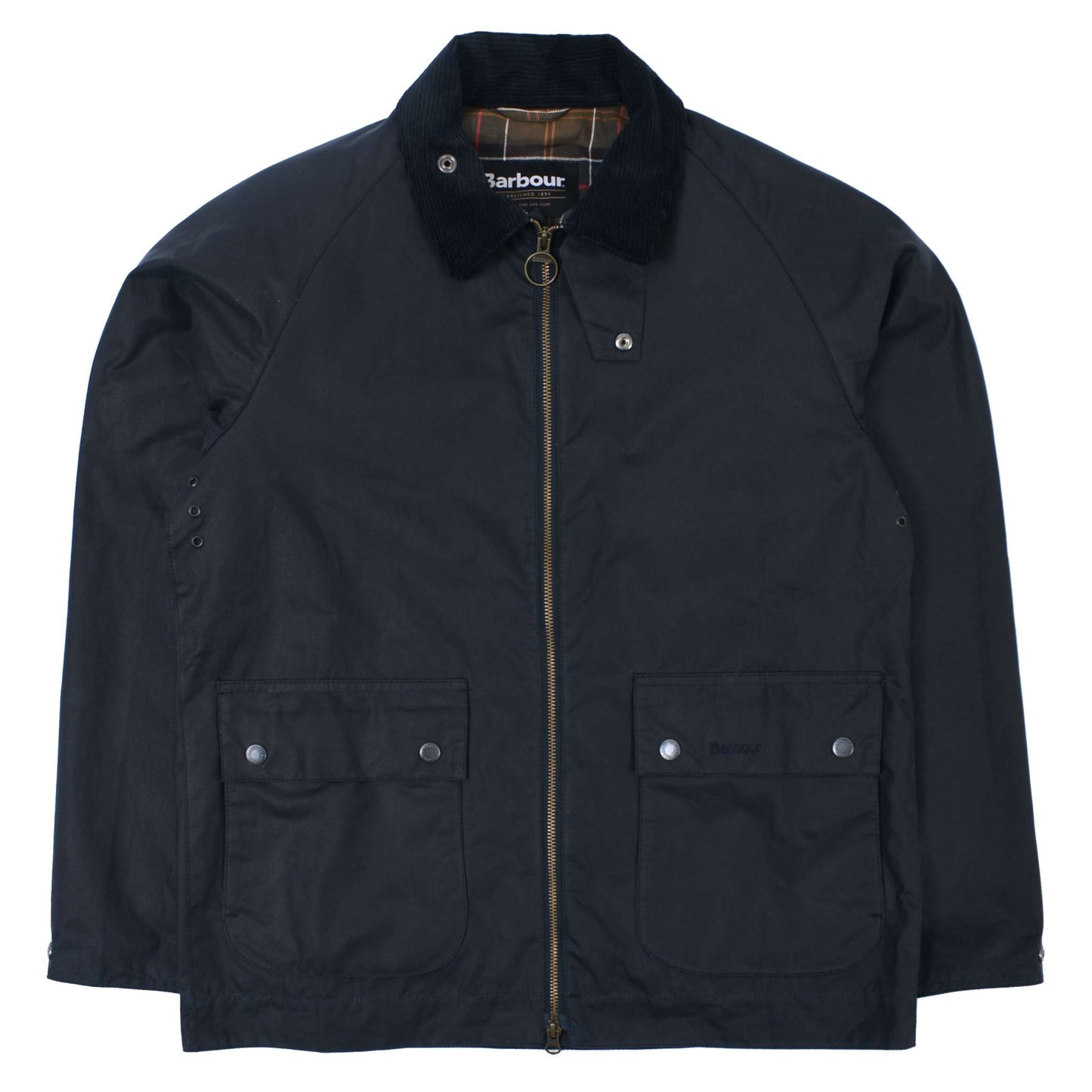 Short Bedale Wax Jacket