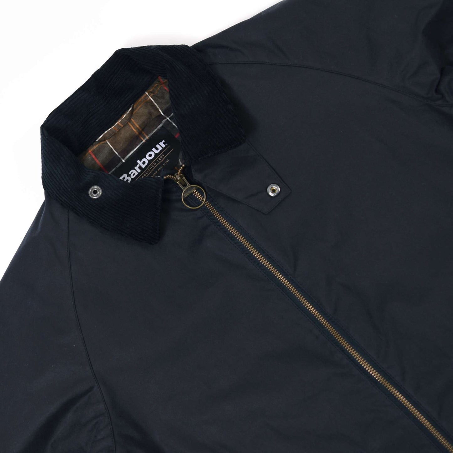 Short Bedale Wax Jacket