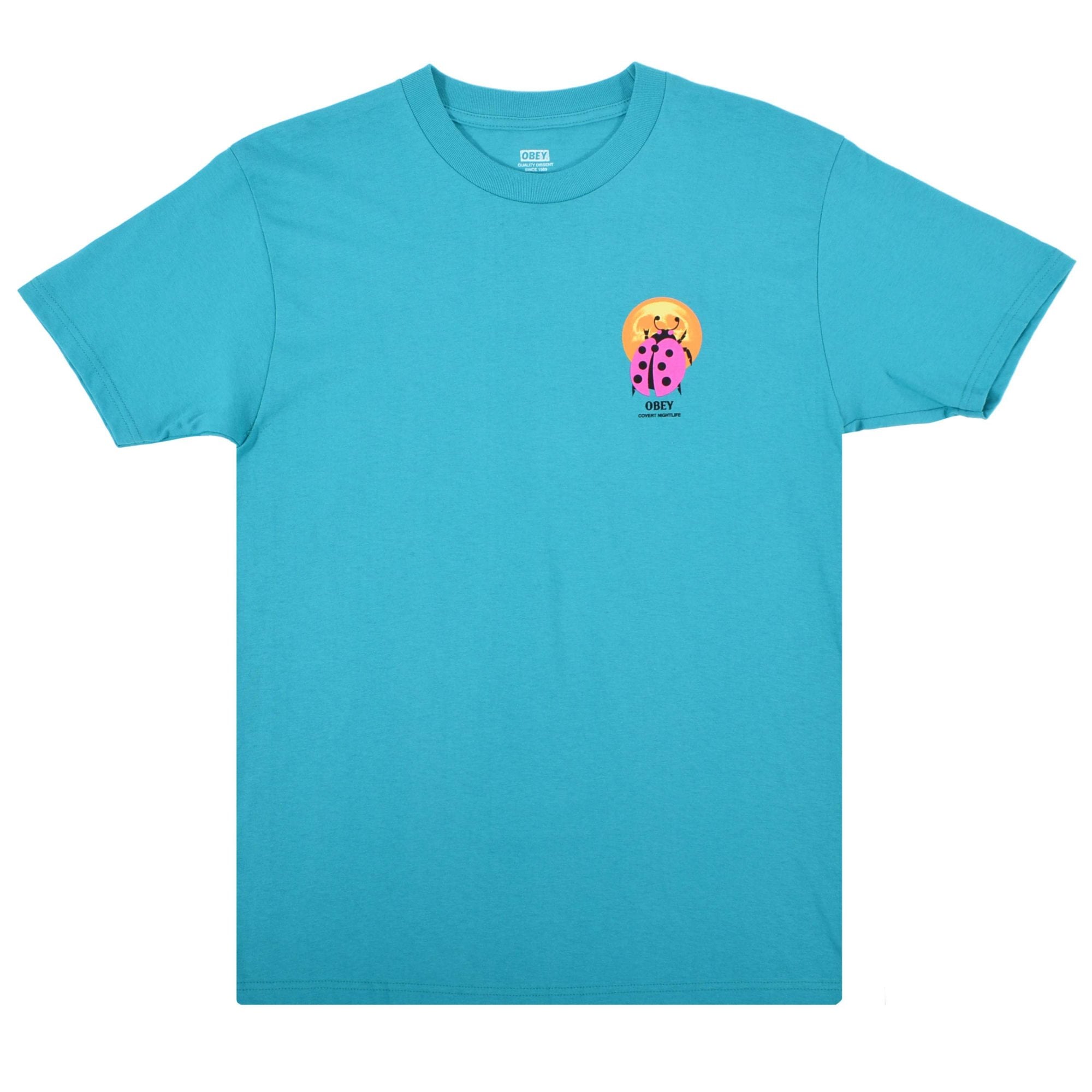 Buggin Out Nightlife T Shirt Teal Mens Clothing From Attic Clothing Uk 